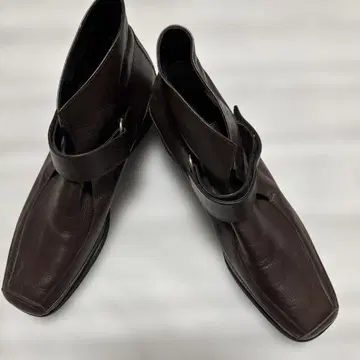 N.H. 다크 브라운 앵클부츠 24cm ( EEE ) [ 새상품급 ]