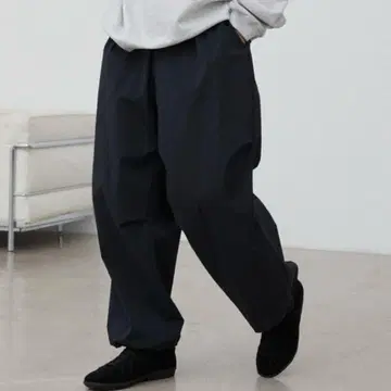 WYM 트랙 와이드 이지 루즈 팬츠 [ size M ]