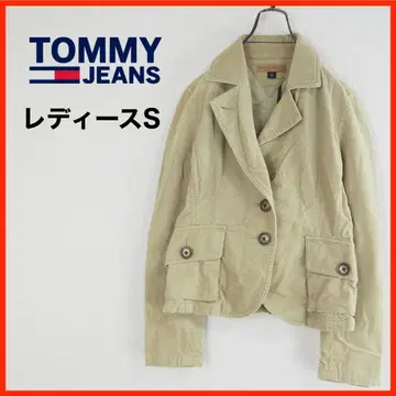A4208 새상품급 TOMMY JEANS 데님 자켓 S 베이지