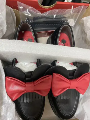 아림 디즈니 미니 로퍼 블랙 M 23.5cm