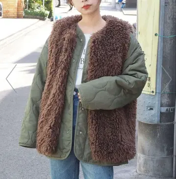 브라운 퍼 베스트 베스트만 tiptop 프리 사이즈