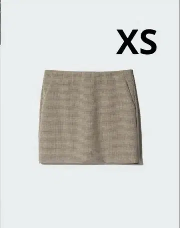 유니클로 2025 스코트 XS 브라운