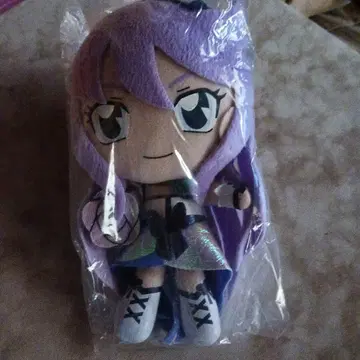큐어 문라이트 봉제 인형 보라색 약 20cm