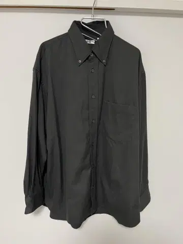 UNIQLO U 2023AW 트윌 오버사이즈 셔츠
