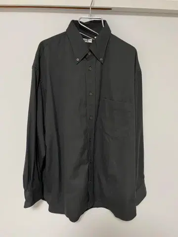 UNIQLO U 2023AW 트윌 오버사이즈 셔츠