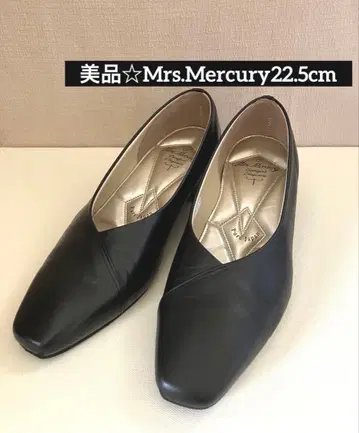 Mrs.Mercury 미세스 머큐리 펌프스 블랙
