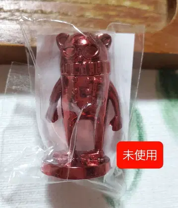 [ 미사용 ] 리이슈 올스타 메탈 피규어 곰 빨간색