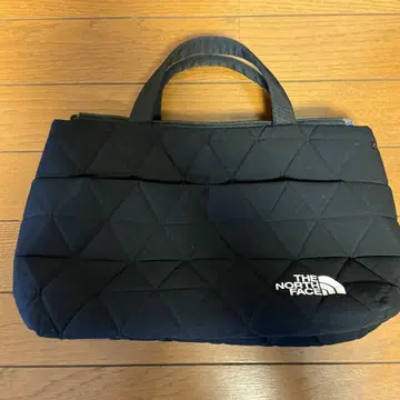 THE NORTH FACE 블랙 토트백 지오 페이스 박스 토트