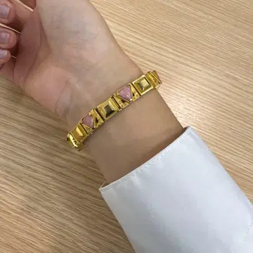 골드, 핑크 팔찌