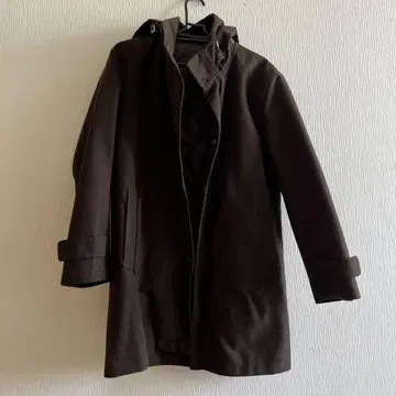 나노 유니버스 다크 브라운 체스터 코트