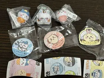 치이카와 쿠라스시 피규어 키링 캔뱃지 마그넷 시트 6종 세트
