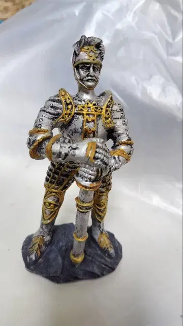 중세 서양 갑옷 기사 피규어 고급 앤티크풍 입상