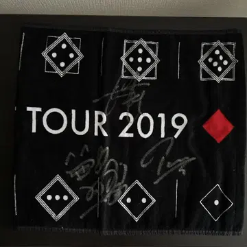 Da-iCE BEST TOUR 2019 멤버 친필 사인 타월