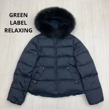 GREEN LABEL RELAXING 리버서블 다운 자켓