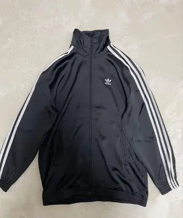 adidas 루즈 새틴 트랙 탑