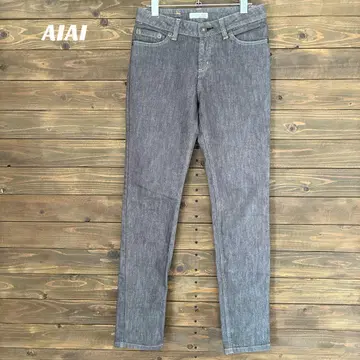 [ AIAI ] 스트레이트 데님 청바지 캐주얼 M