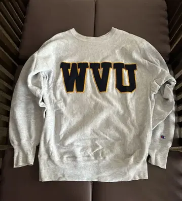 90s 자수 택 Champion WVU 맨투맨