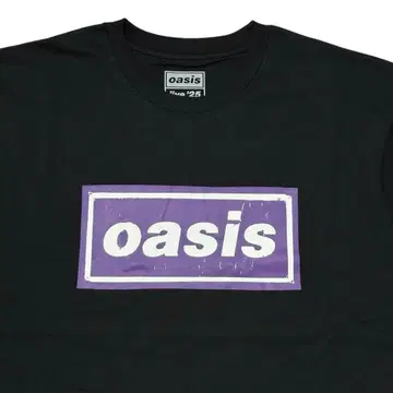 L oasis Live'25 Tour Tokyo City 티셔츠