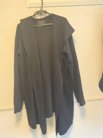 ZARA 후드 부착 자켓 XL 블랙