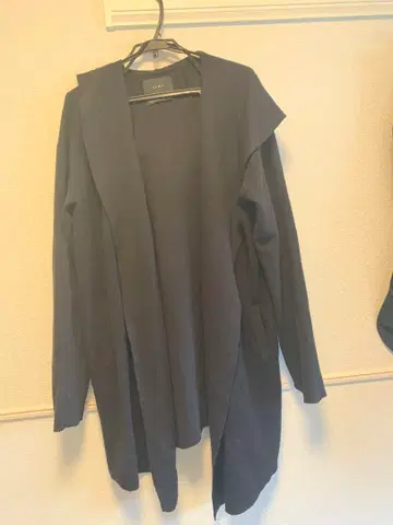 ZARA 후드 부착 자켓 XL 블랙