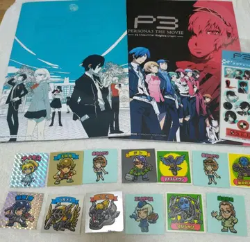 PERSONA3 THE MOVIE 팜플렛 클리어 씰