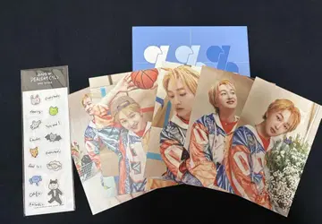 ONEW PERCENT 굿즈 엽서 세트 스티커 2종 세트