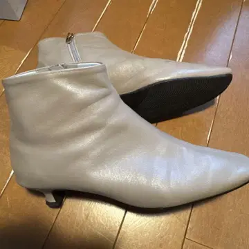 HIMIKO 시어링 가죽 숏부츠 24.5cm