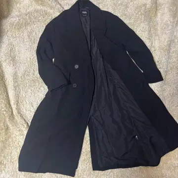 zara 자라 오버 사이즈 소프트 코트 블랙 L 사이즈