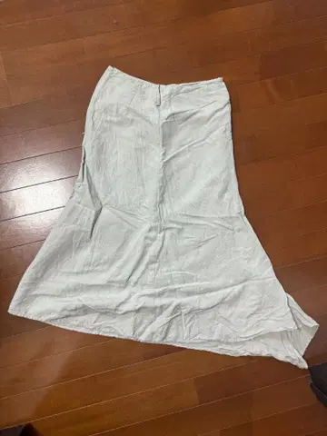 Mila Owen 비대칭 린넨 스커트