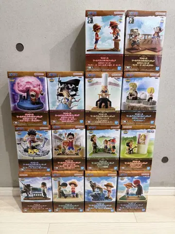 원피스 WCF 월드 컬렉션 로그 스토리 14종 세트