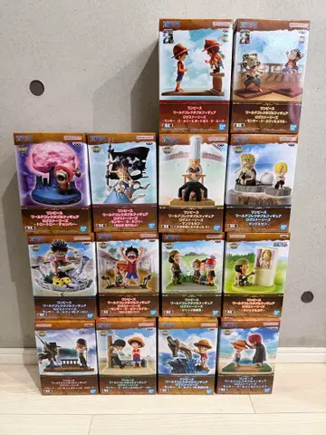 메루카리 한정판 원피스 WCF 월드 컬렉션 로그 스토리 14종 세트