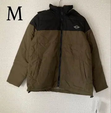 긴팔 다운 자켓 퀼팅 다운 M 아우터 후드티 모카 카키 계열