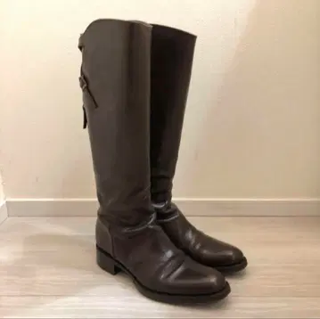 SARTORE 사토레 다크 브라운 롱 부츠 37