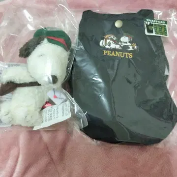 스누피 마스코트 홀더 숄더 미니백 우체국 한정판