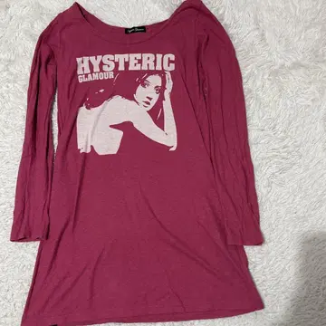 HYSTERIC GLAMOUR 히스걸 롱T셔츠