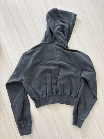 X girl 다크 그레이 후드 부착 집업 후드티
