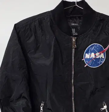 FOREVER21 NASA MA-1 자켓 M 사이즈 블랙