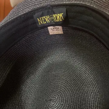 NEW YORK HAT 보우러 햇 XL 새상품급