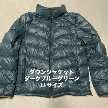 HeatDown 다운 자켓 다크 블루그린 LL 사이즈