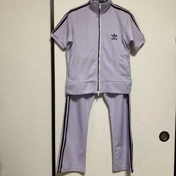 11/5까지 adidas 저지 반팔 셋업 새상품 라일락 색상 M 사이즈