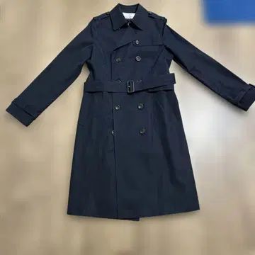 NATURAL BEAUTY BASIC 네이비 트렌치코트