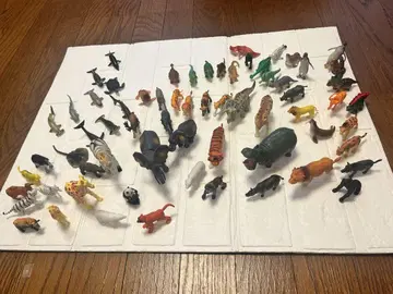 동물 피규어 공룡 바다 생물 세트 67개