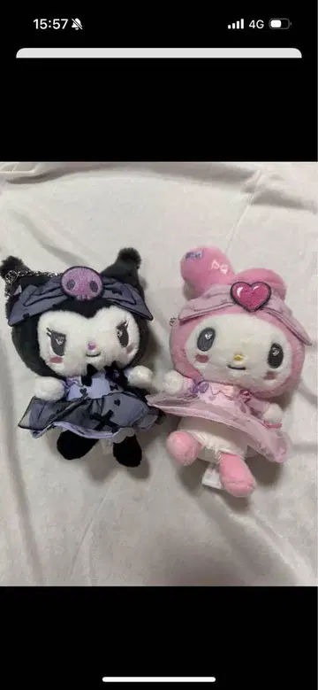 마이멜로디&쿠로미 메조피아노 콜라보 봉제 인형 세트