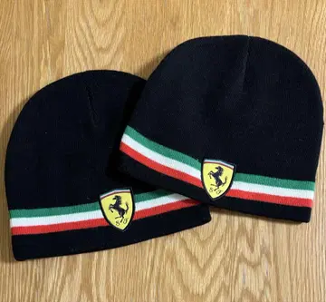 페라리 니트 모자 2개 세트