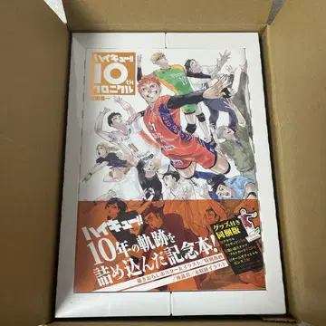 [미개봉 새상품] 비닐 포함 하이큐 10th 크로니클