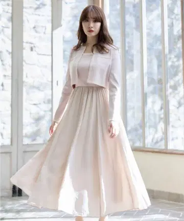 Bicolor Knit Dress Set herlipto