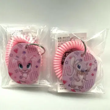 레어 릴로 & 스티치 락커 키 스타일 키링 2개 세트