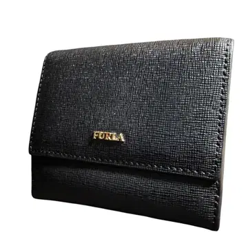 FURLA 블랙 접이식 지갑