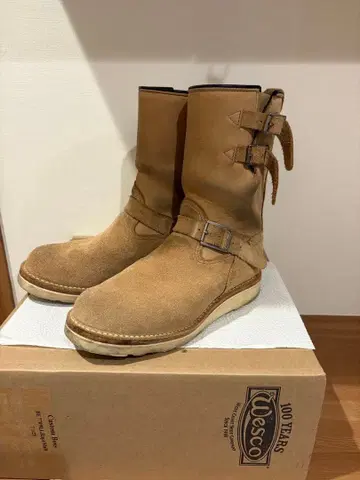 Wesco boss 보스 웨스코 버랩 베이지 7.5 커스텀