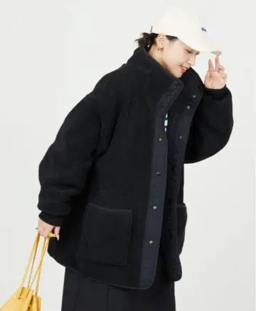 FREAK'S STORE 리버서블 보아 하프 코트 WEB 한정판
